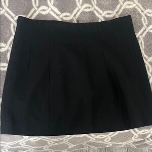Zara Classic Black Mini Skirt
